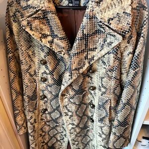Snake skin jacket